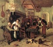 Jan Steen In the Tavern oil